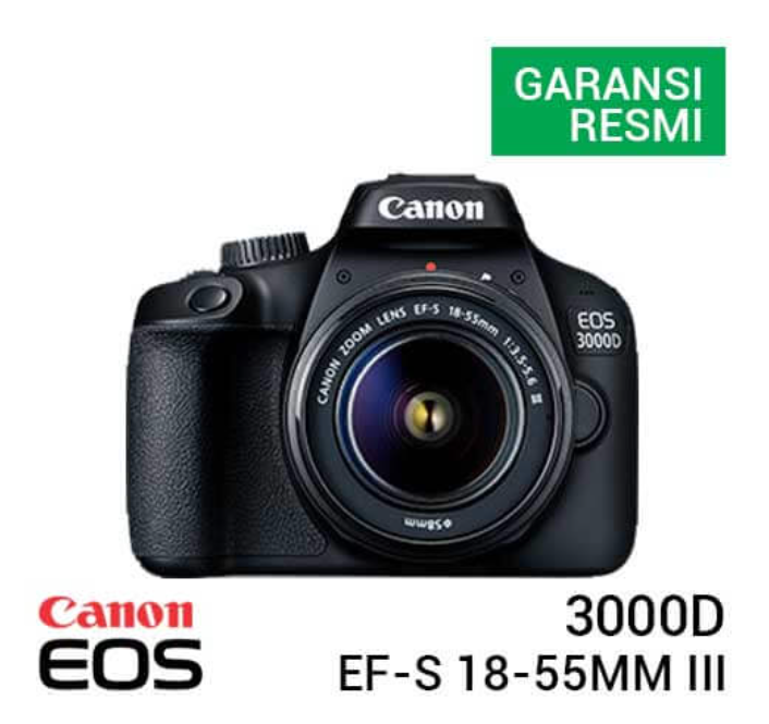 Canon EOS 3000D Kit EF-S 18-55mm f/3.5-5.6 III
