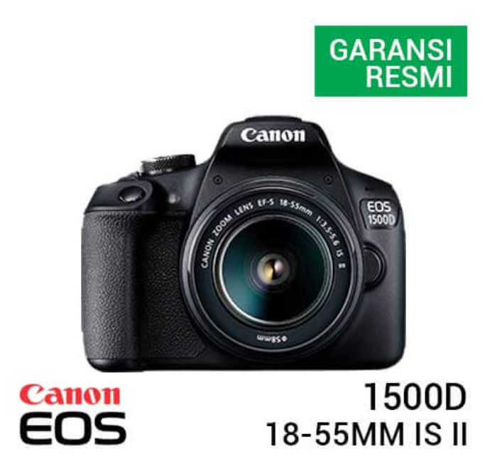 Canon EOS 1500D Kit EF-S 18-55mm f/3.5-5.6 IS II