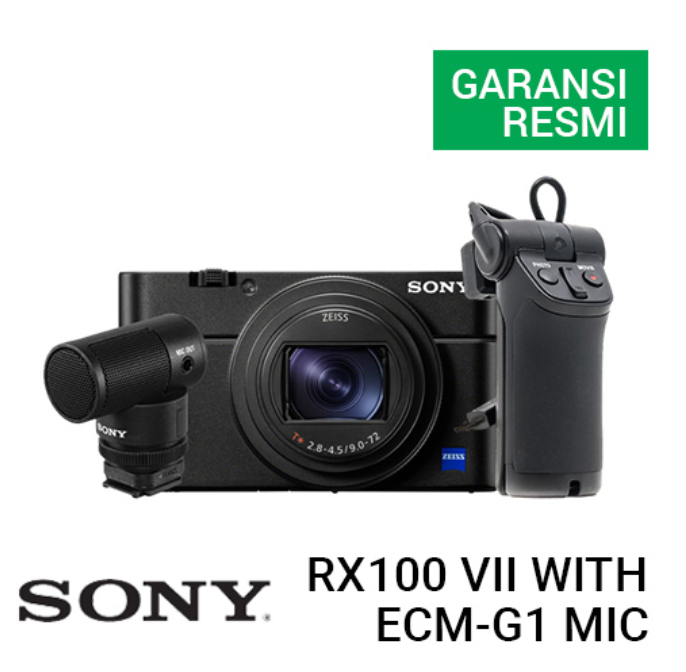 Sony DSC-RX100 VII with ECM-G1