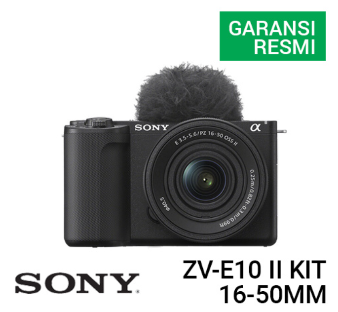 Sony ZV-E10 II Kit 16-50mm Black