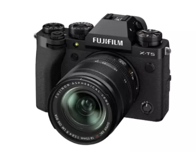 Fujifilm X-T5 Kit 18-55mm Black with MIC-ST1 Microphone Shotgun